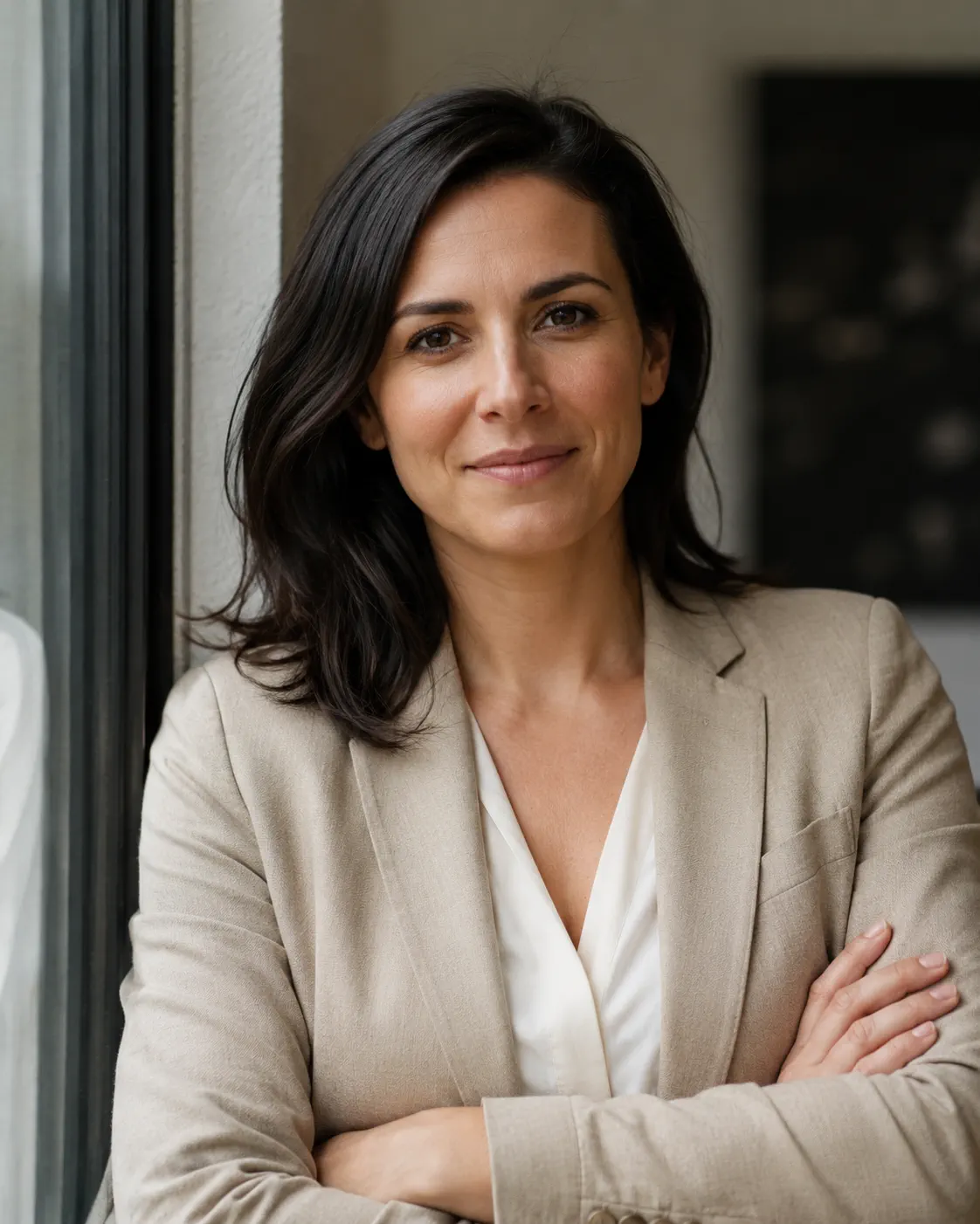 Natürliches Business-Portrait für LinkedIn und Bewerbung